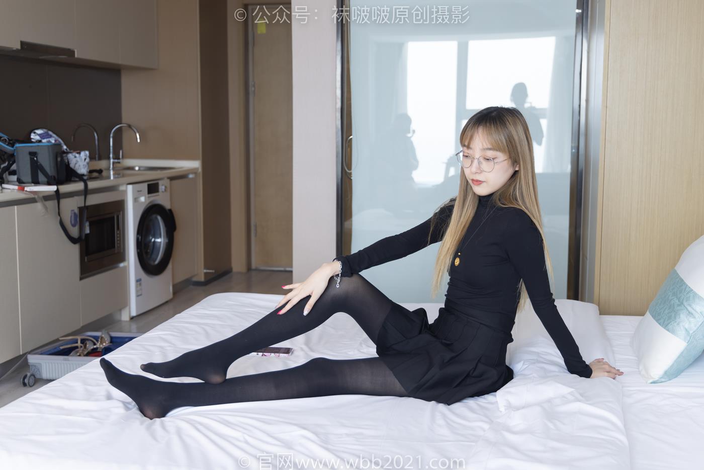 图片[41]-[BoBoSocks袜啵啵]NO.255 稚予-皮鞋、厚黑丝[145P] – 速更版-美库