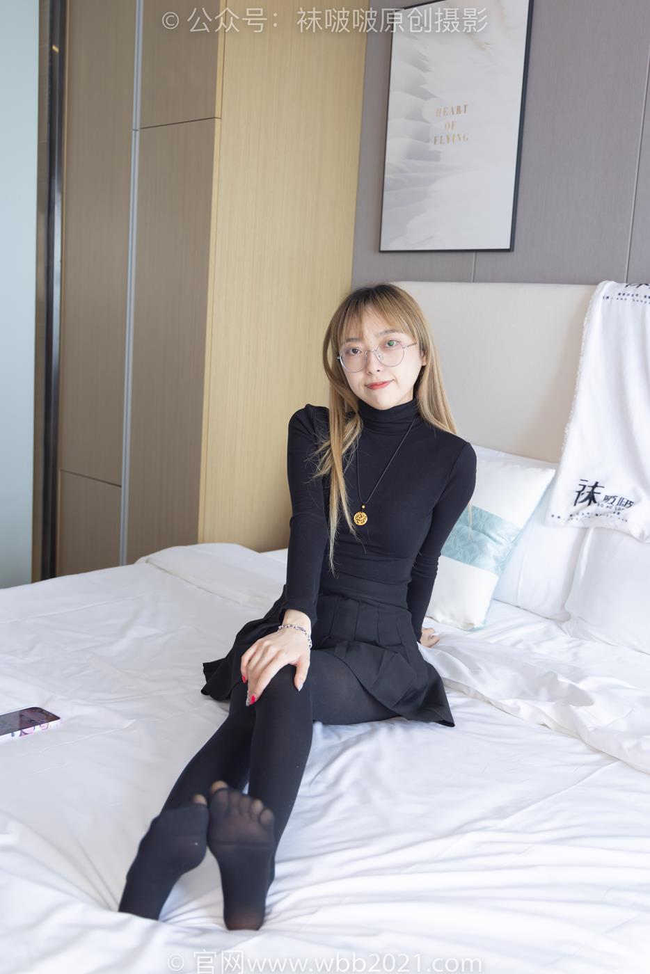 图片[49]-[BoBoSocks袜啵啵]NO.255 稚予-皮鞋、厚黑丝[145P] – 速更版-美库