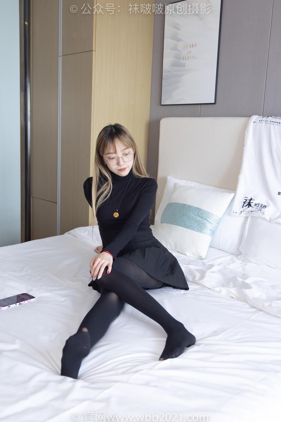 图片[53]-[BoBoSocks袜啵啵]NO.255 稚予-皮鞋、厚黑丝[145P] – 速更版-美库