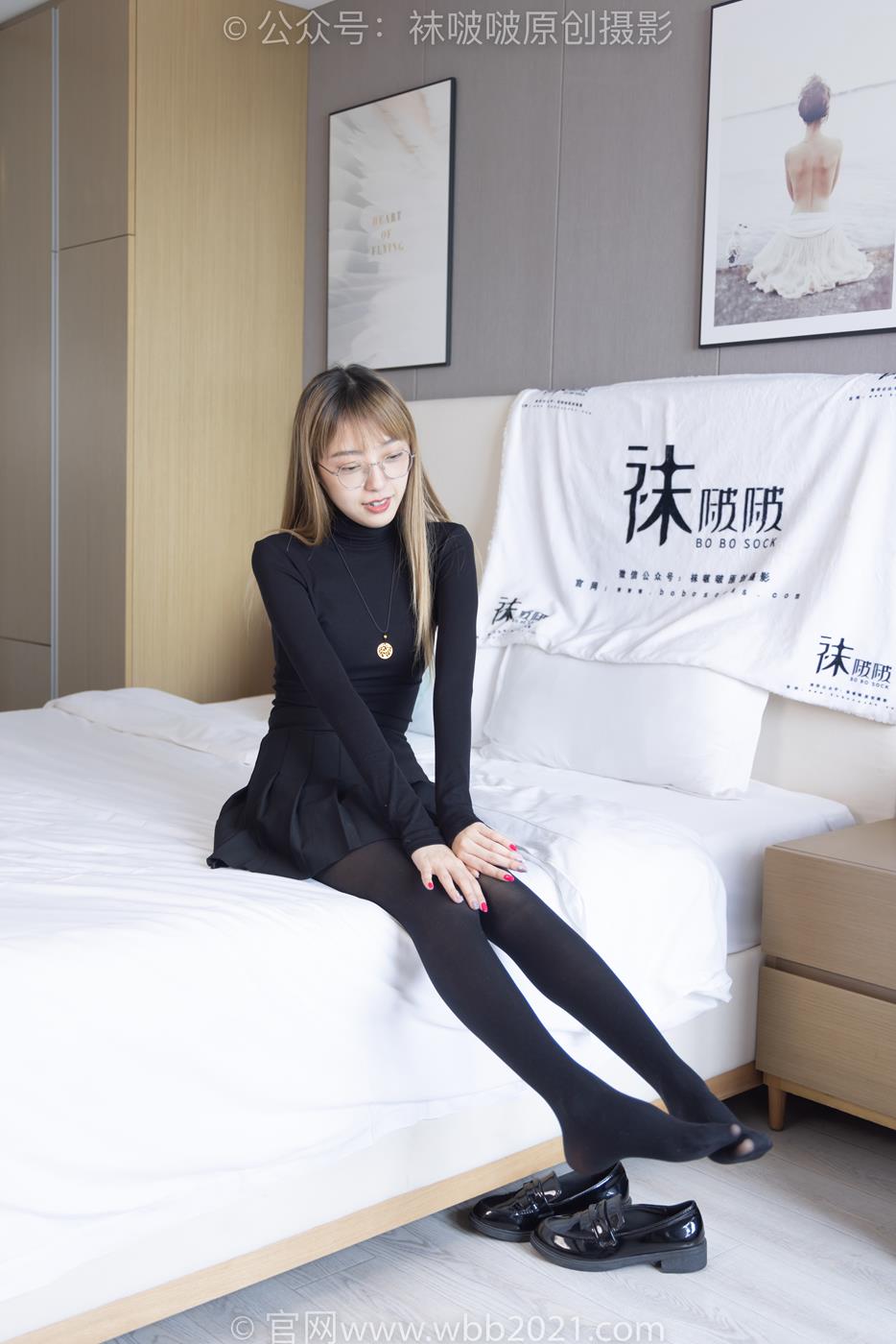 图片[77]-[BoBoSocks袜啵啵]NO.255 稚予-皮鞋、厚黑丝[145P] – 速更版-美库