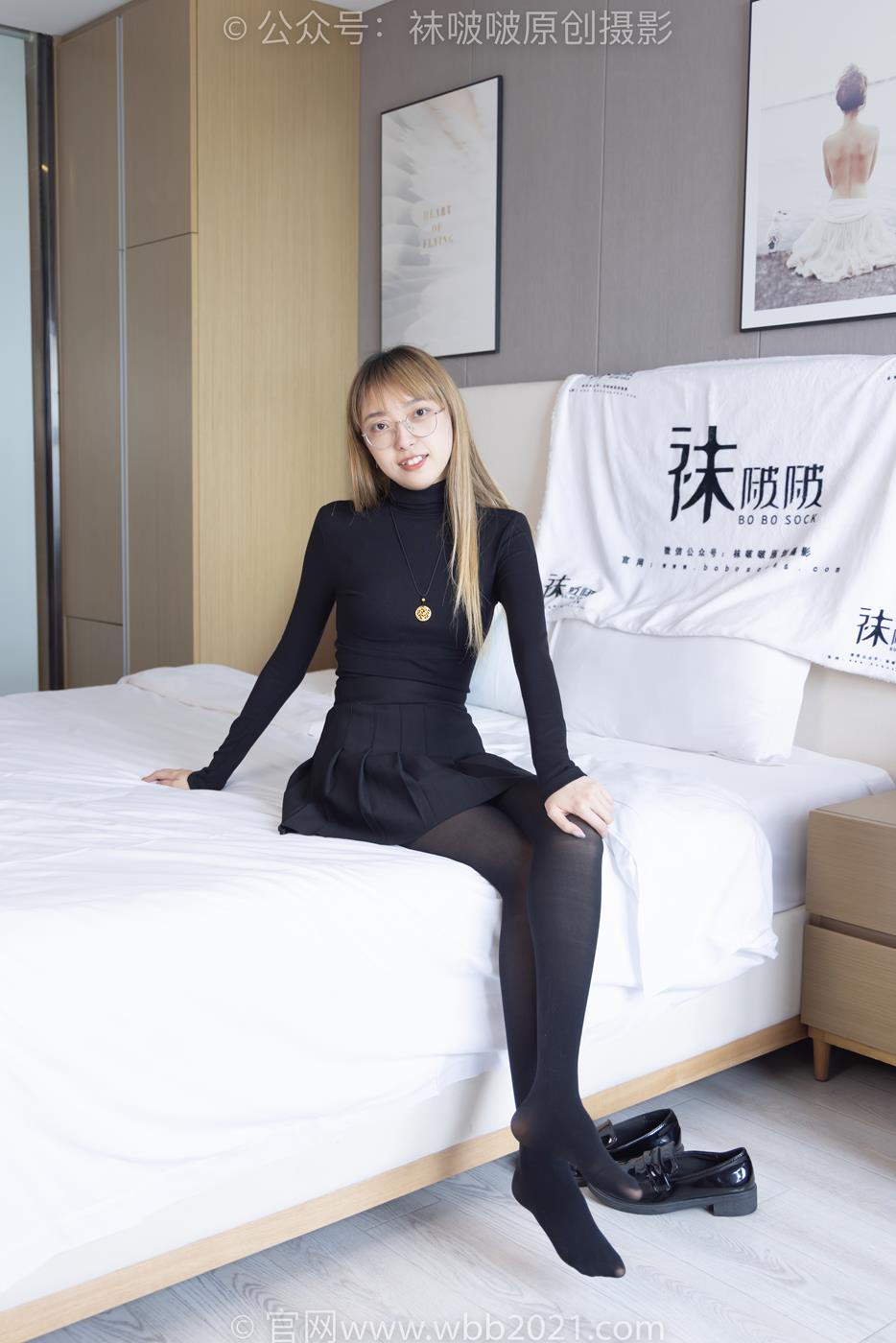 图片[78]-[BoBoSocks袜啵啵]NO.255 稚予-皮鞋、厚黑丝[145P] – 速更版-美库