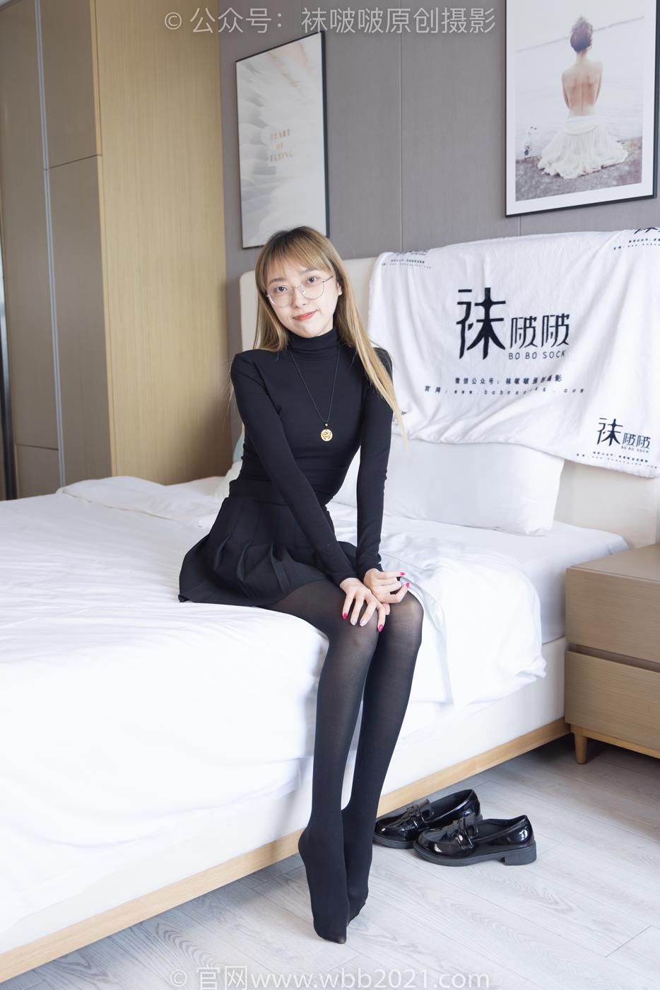 图片[80]-[BoBoSocks袜啵啵]NO.255 稚予-皮鞋、厚黑丝[145P] – 速更版-美库