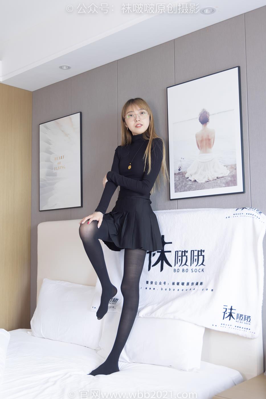 图片[103]-[BoBoSocks袜啵啵]NO.255 稚予-皮鞋、厚黑丝[145P] – 速更版-美库