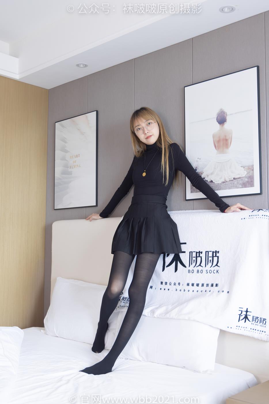 图片[105]-[BoBoSocks袜啵啵]NO.255 稚予-皮鞋、厚黑丝[145P] – 速更版-美库