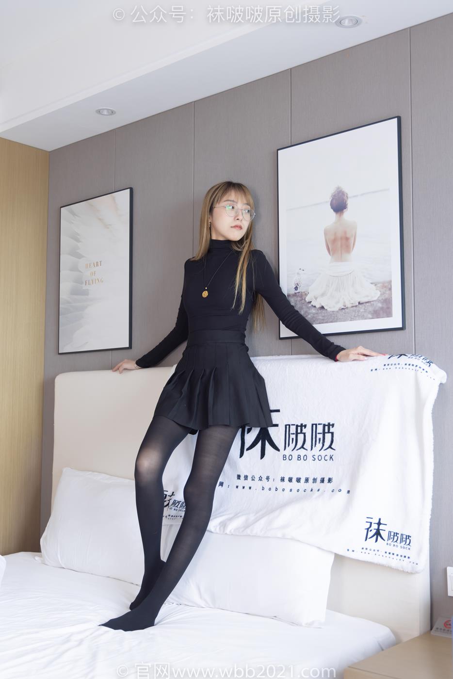 图片[106]-[BoBoSocks袜啵啵]NO.255 稚予-皮鞋、厚黑丝[145P] – 速更版-美库