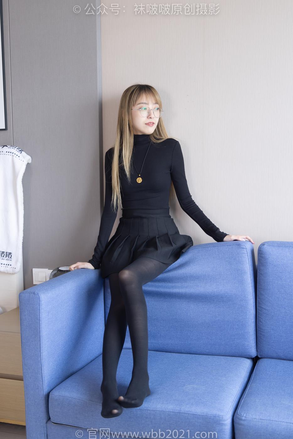 图片[115]-[BoBoSocks袜啵啵]NO.255 稚予-皮鞋、厚黑丝[145P] – 速更版-美库