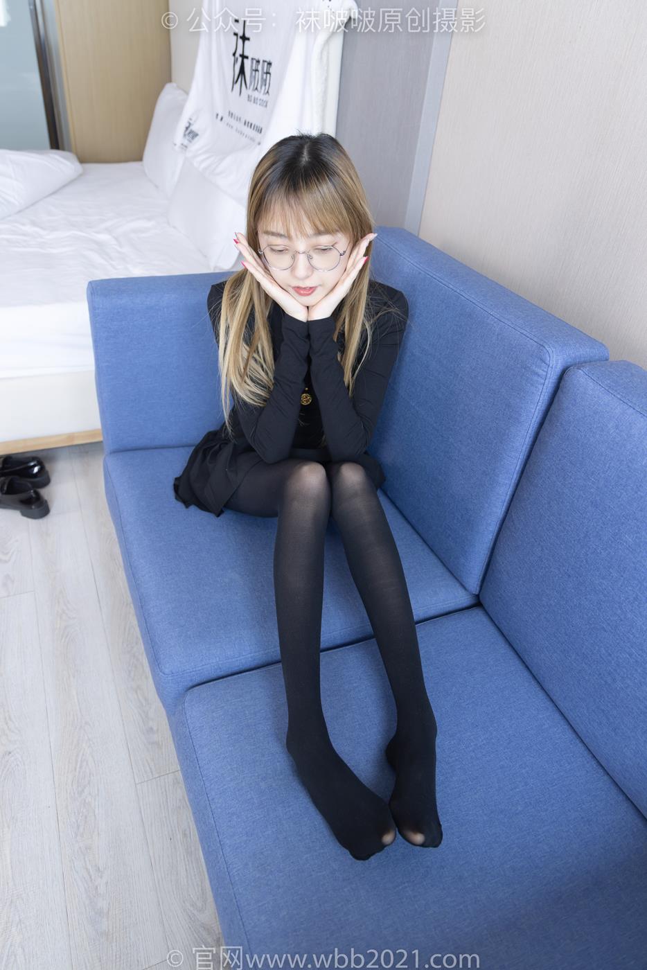 图片[127]-[BoBoSocks袜啵啵]NO.255 稚予-皮鞋、厚黑丝[145P] – 速更版-美库