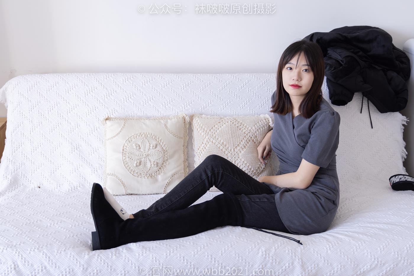 图片[111]-[BoBoSocks袜啵啵]NO.256 小甜豆-长靴、短白棉袜[133P] – 速更版-美库