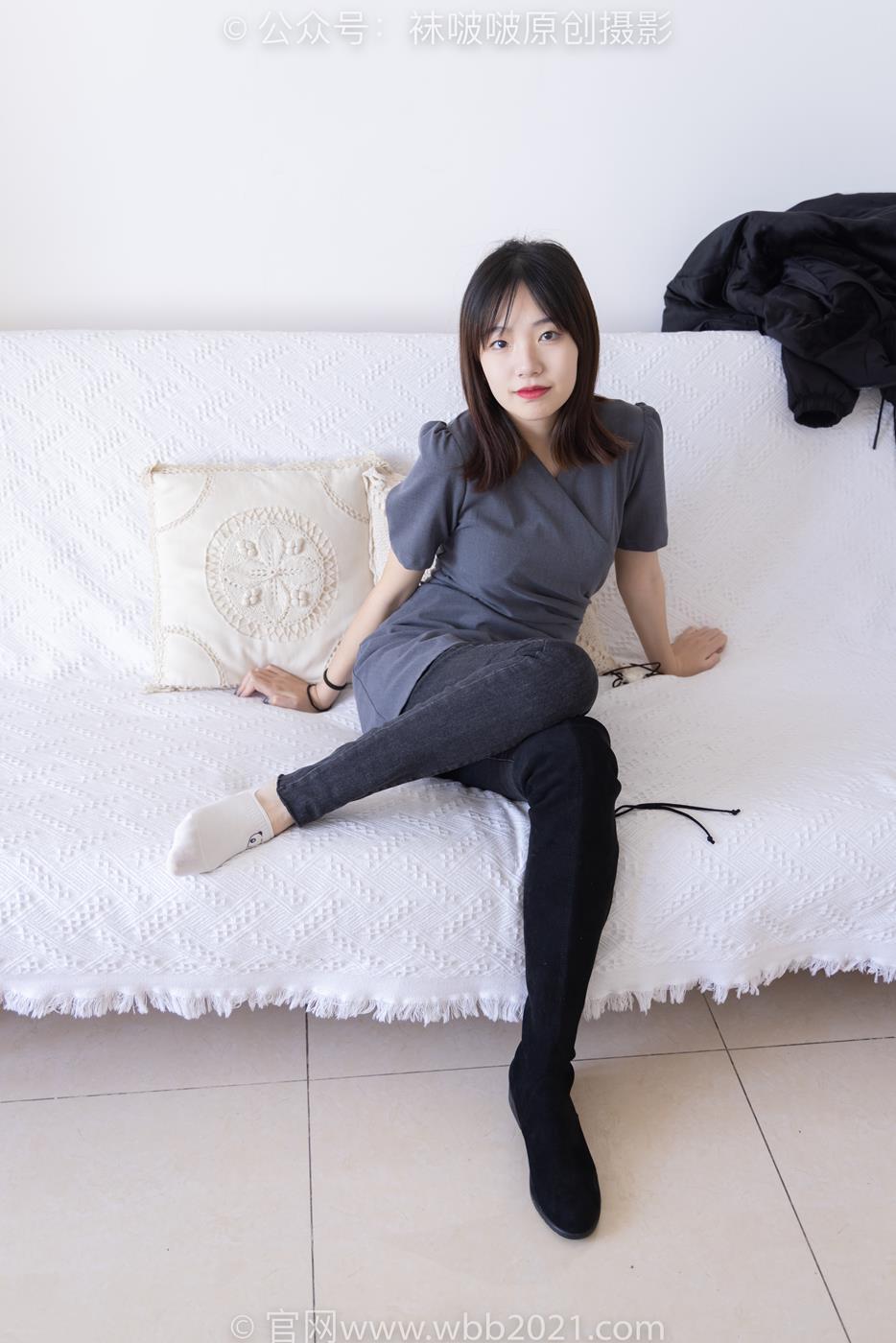 图片[114]-[BoBoSocks袜啵啵]NO.256 小甜豆-长靴、短白棉袜[133P] – 速更版-美库