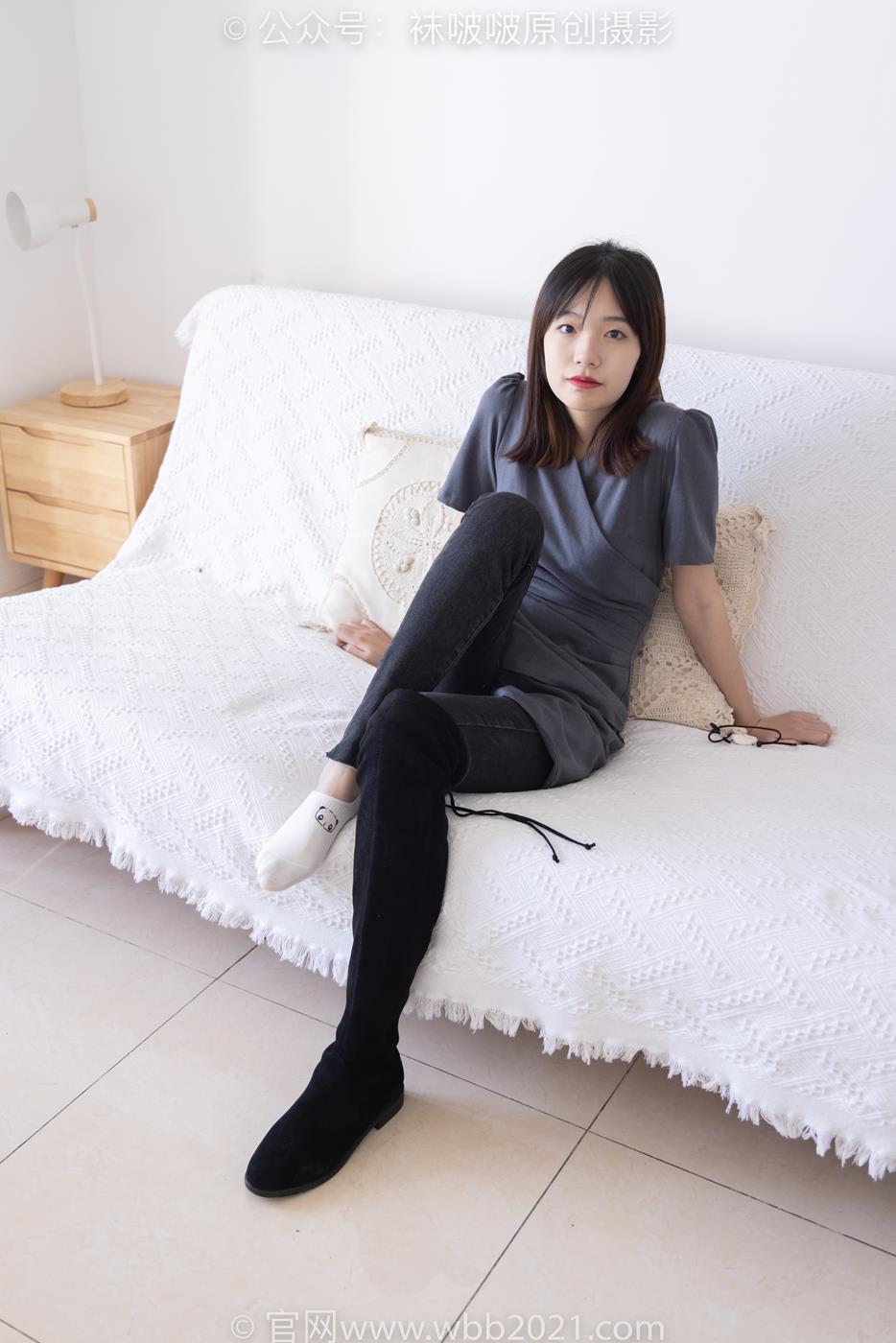 图片[119]-[BoBoSocks袜啵啵]NO.256 小甜豆-长靴、短白棉袜[133P] – 速更版-美库