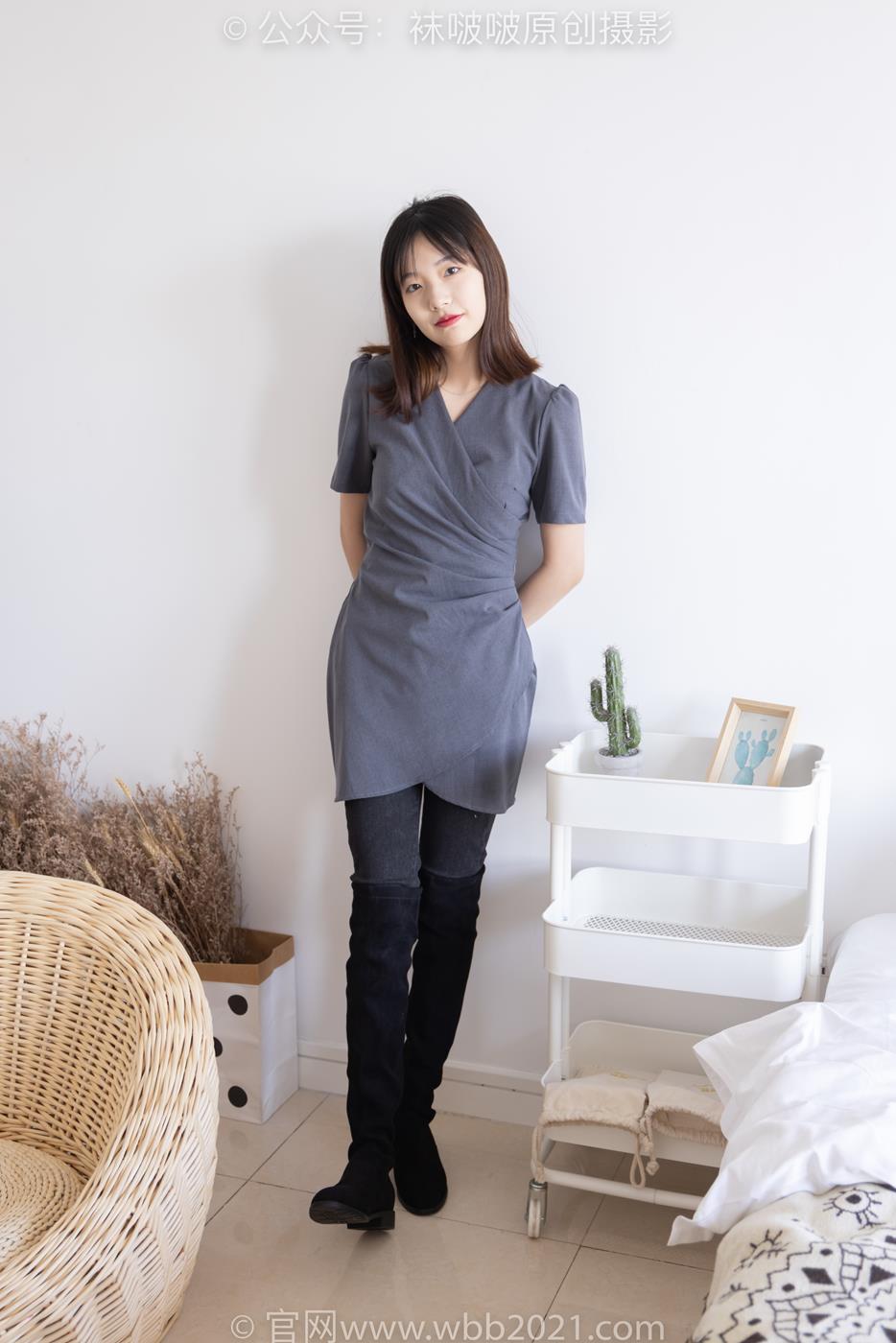 图片[129]-[BoBoSocks袜啵啵]NO.256 小甜豆-长靴、短白棉袜[133P] – 速更版-美库