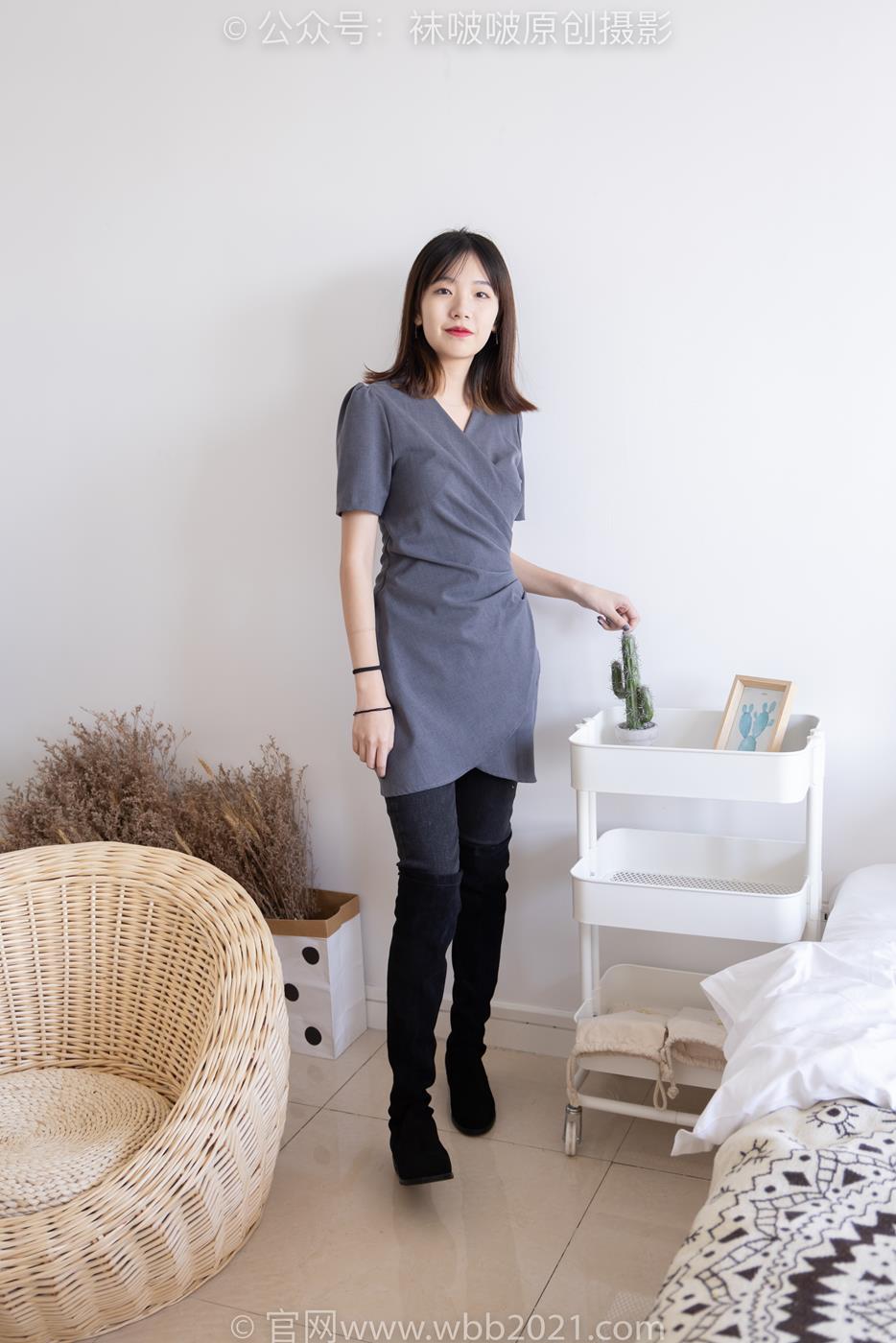 图片[130]-[BoBoSocks袜啵啵]NO.256 小甜豆-长靴、短白棉袜[133P] – 速更版-美库