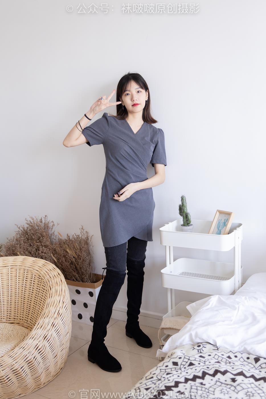 图片[132]-[BoBoSocks袜啵啵]NO.256 小甜豆-长靴、短白棉袜[133P] – 速更版-美库