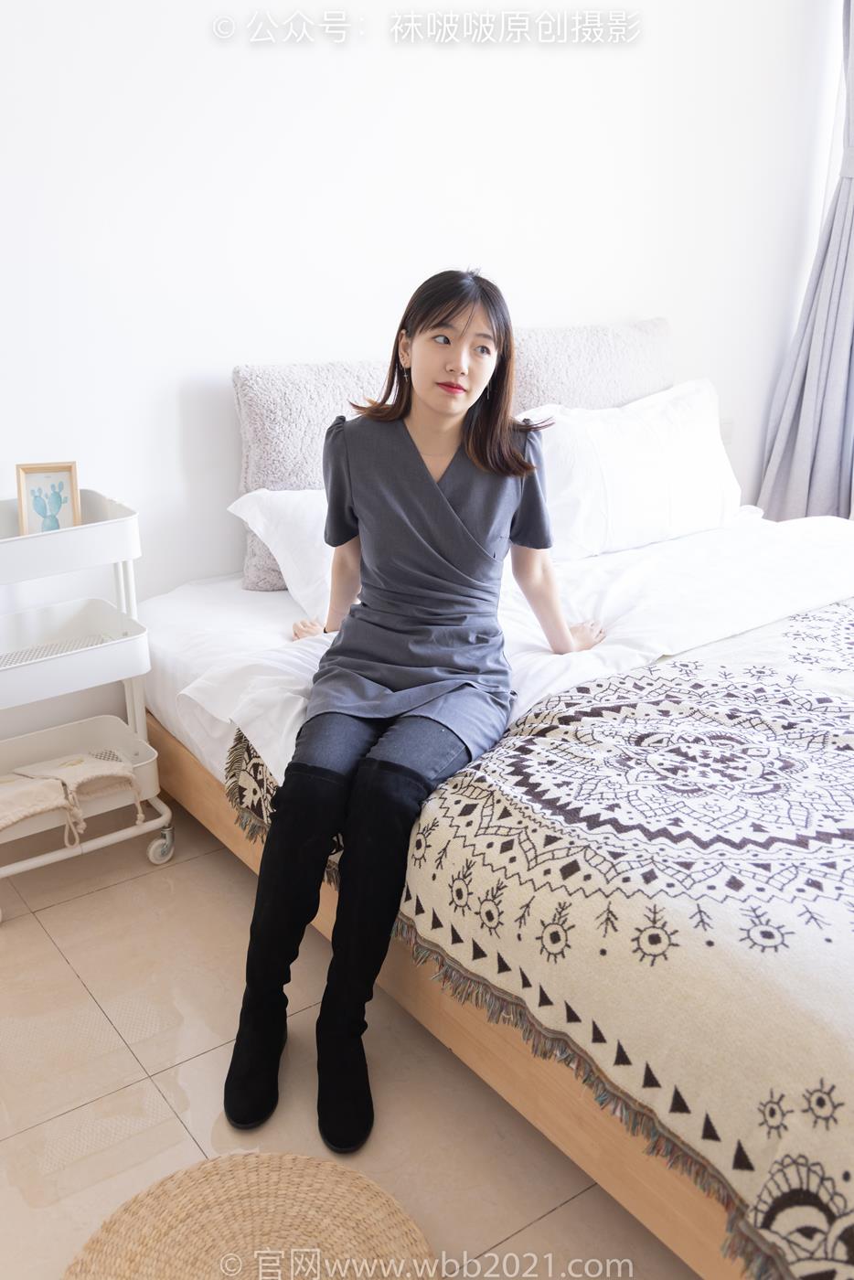 图片[133]-[BoBoSocks袜啵啵]NO.256 小甜豆-长靴、短白棉袜[133P] – 速更版-美库