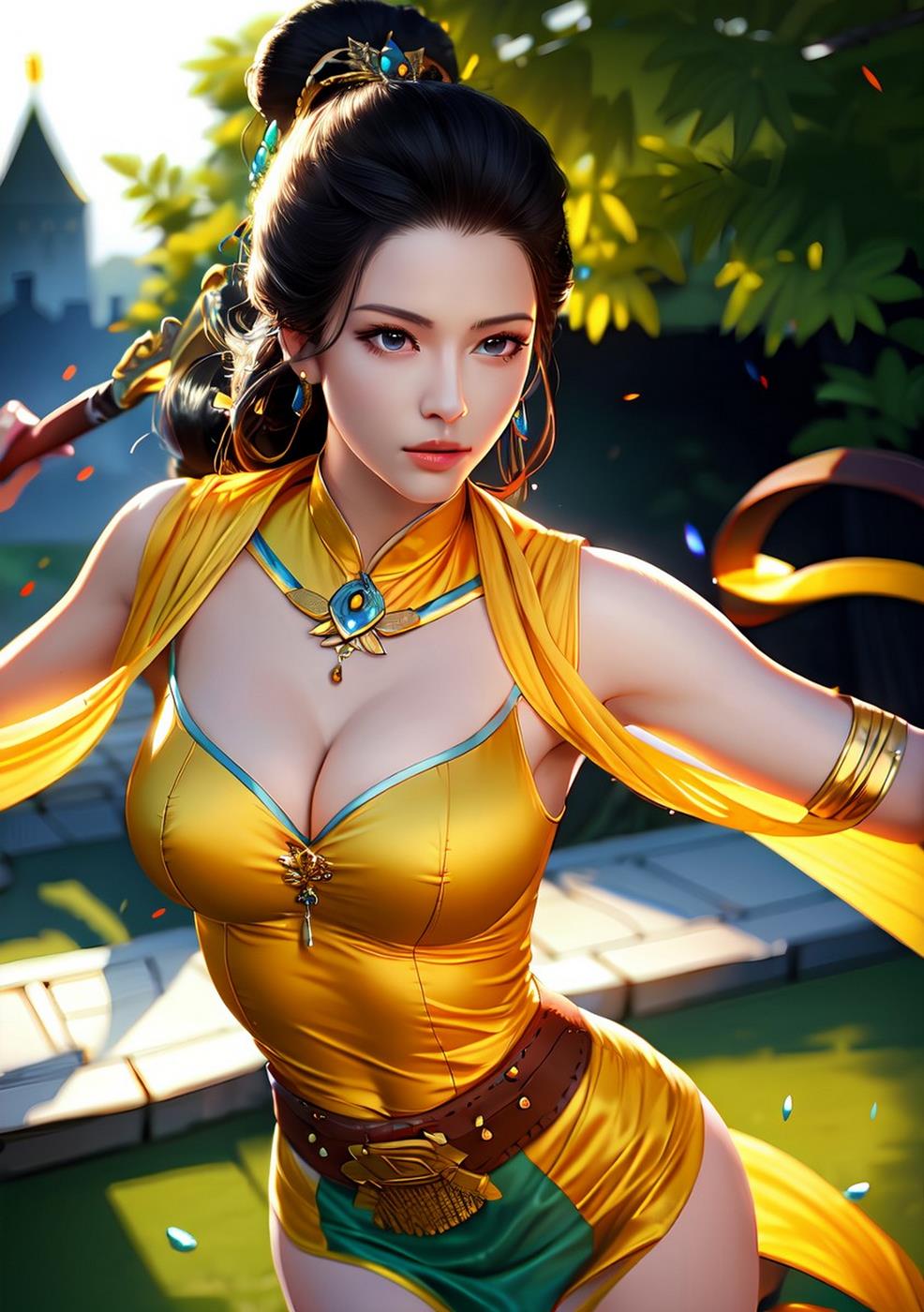 图片[15]-[AI绘画] 040 古风仙女无可比拟[149P] – 速更版-美库