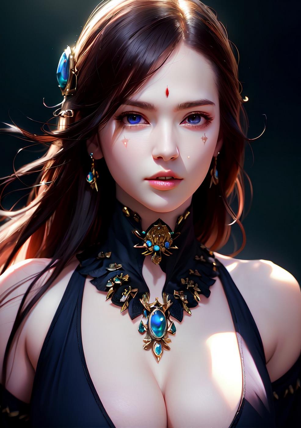 图片[17]-[AI绘画] 040 古风仙女无可比拟[149P] – 速更版-美库