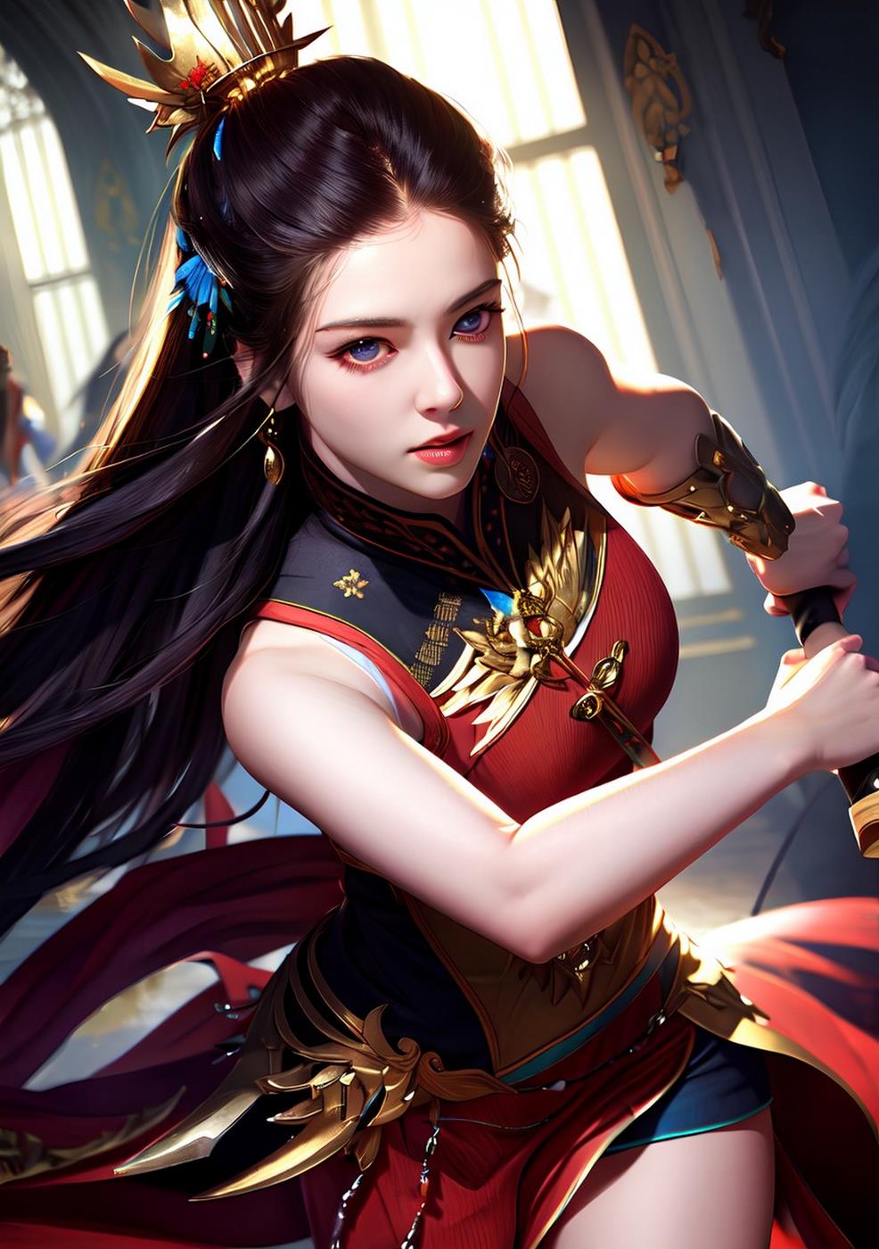 图片[32]-[AI绘画] 040 古风仙女无可比拟[149P] – 速更版-美库