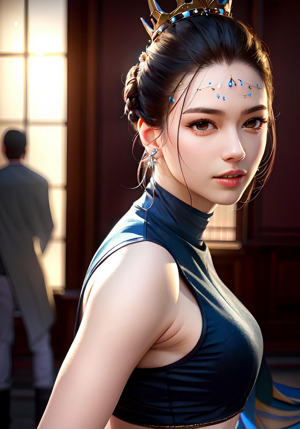 图片[34]-[AI绘画] 040 古风仙女无可比拟[149P] – 速更版-美库