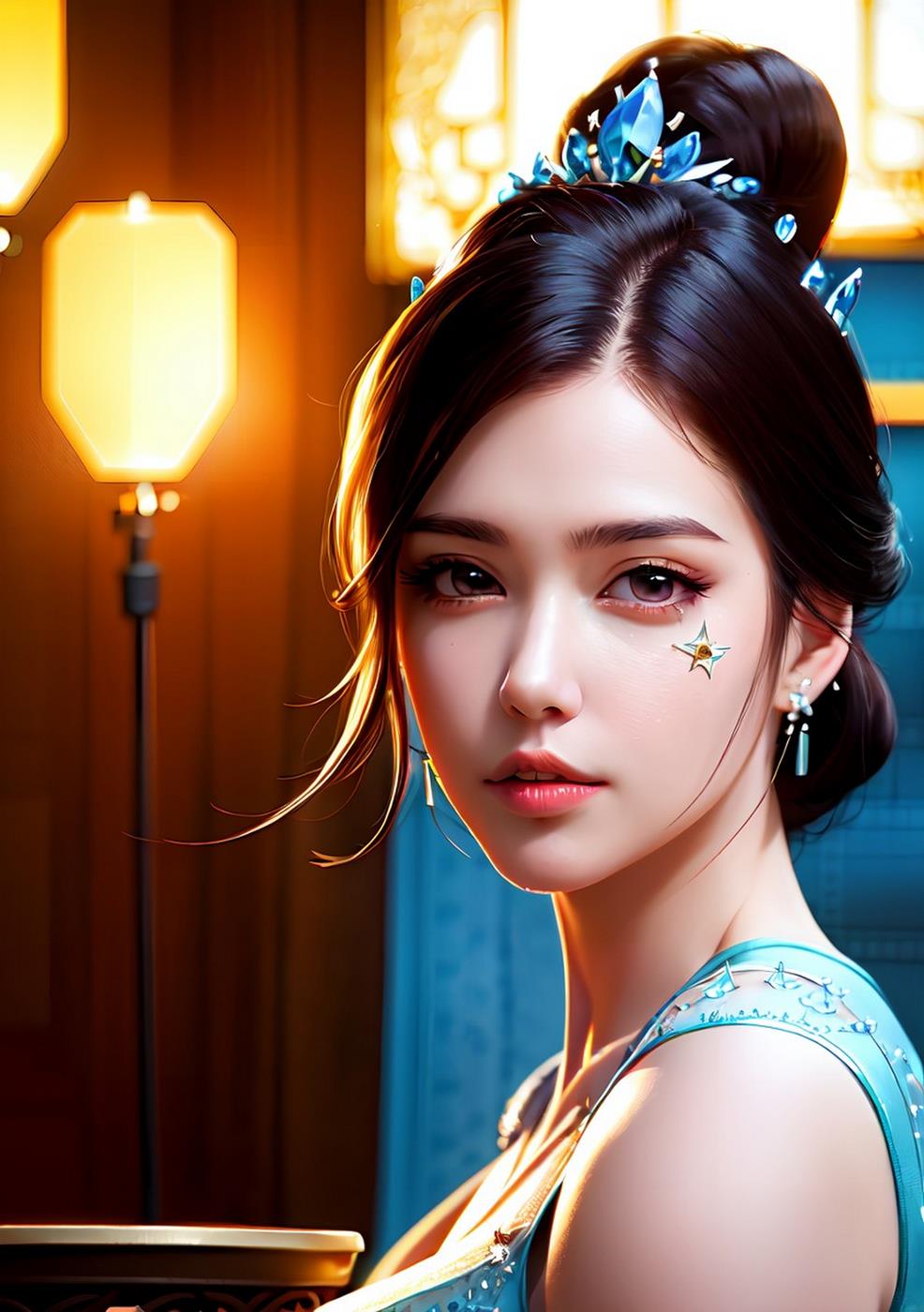 图片[37]-[AI绘画] 040 古风仙女无可比拟[149P] – 速更版-美库