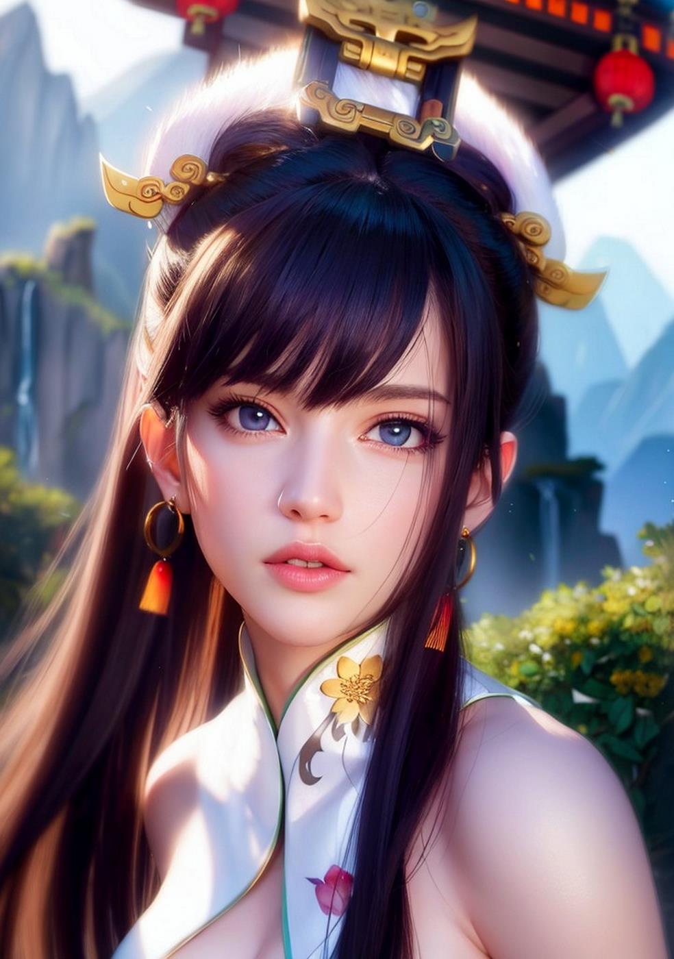 图片[38]-[AI绘画] 040 古风仙女无可比拟[149P] – 速更版-美库