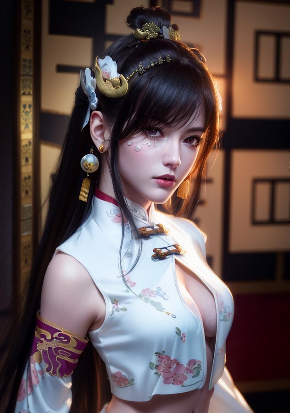 图片[47]-[AI绘画] 040 古风仙女无可比拟[149P] – 速更版-美库