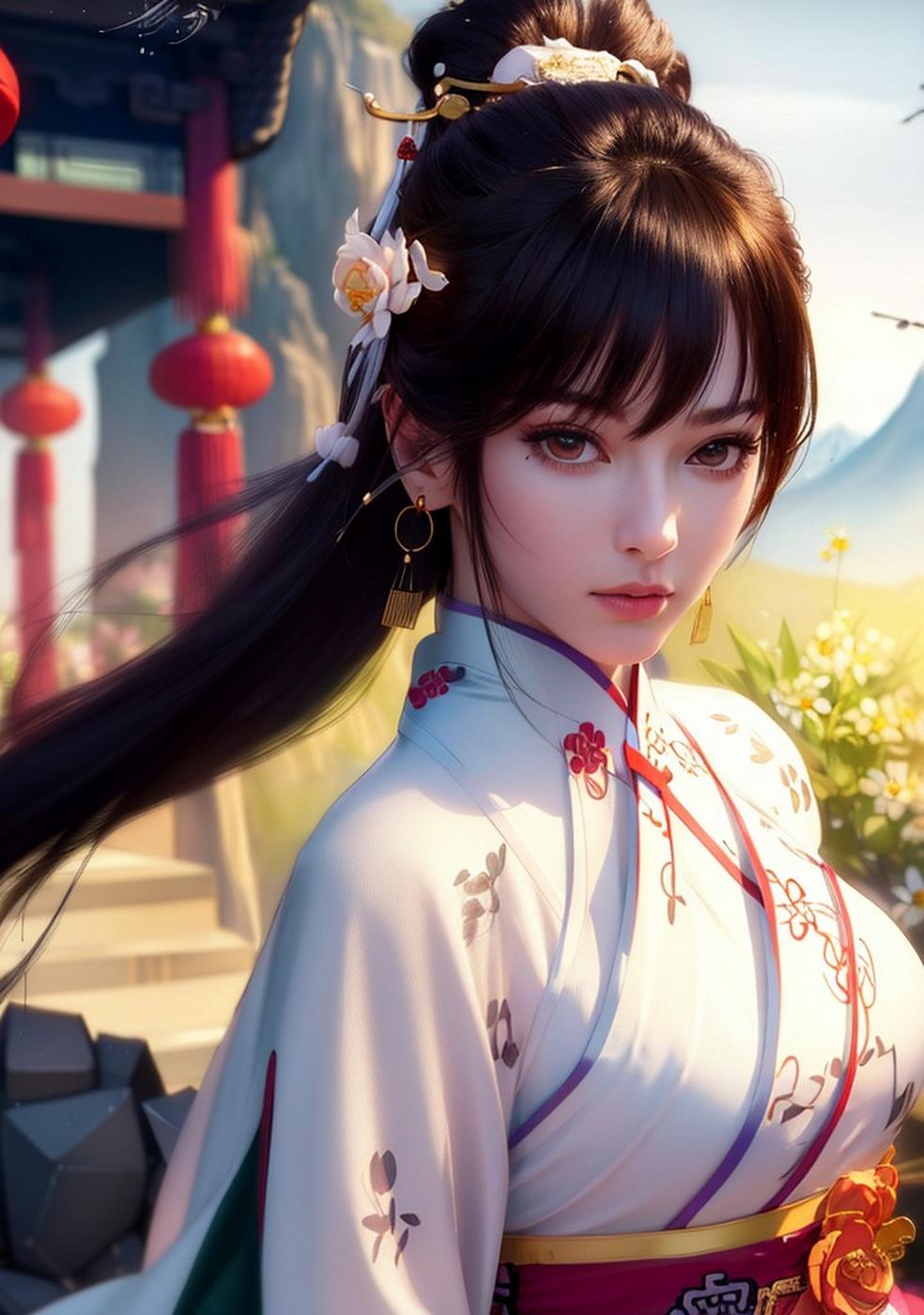 图片[51]-[AI绘画] 040 古风仙女无可比拟[149P] – 速更版-美库