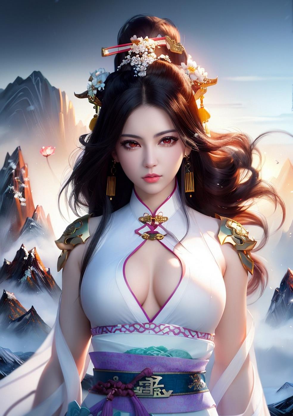 图片[52]-[AI绘画] 040 古风仙女无可比拟[149P] – 速更版-美库