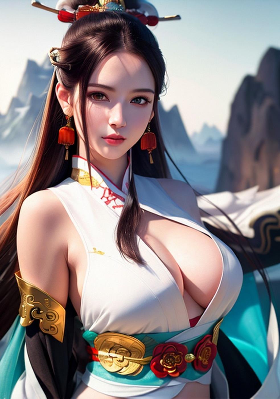 图片[55]-[AI绘画] 040 古风仙女无可比拟[149P] – 速更版-美库