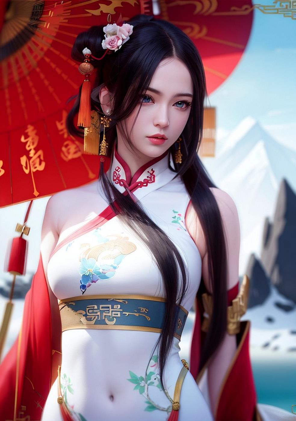 图片[57]-[AI绘画] 040 古风仙女无可比拟[149P] – 速更版-美库