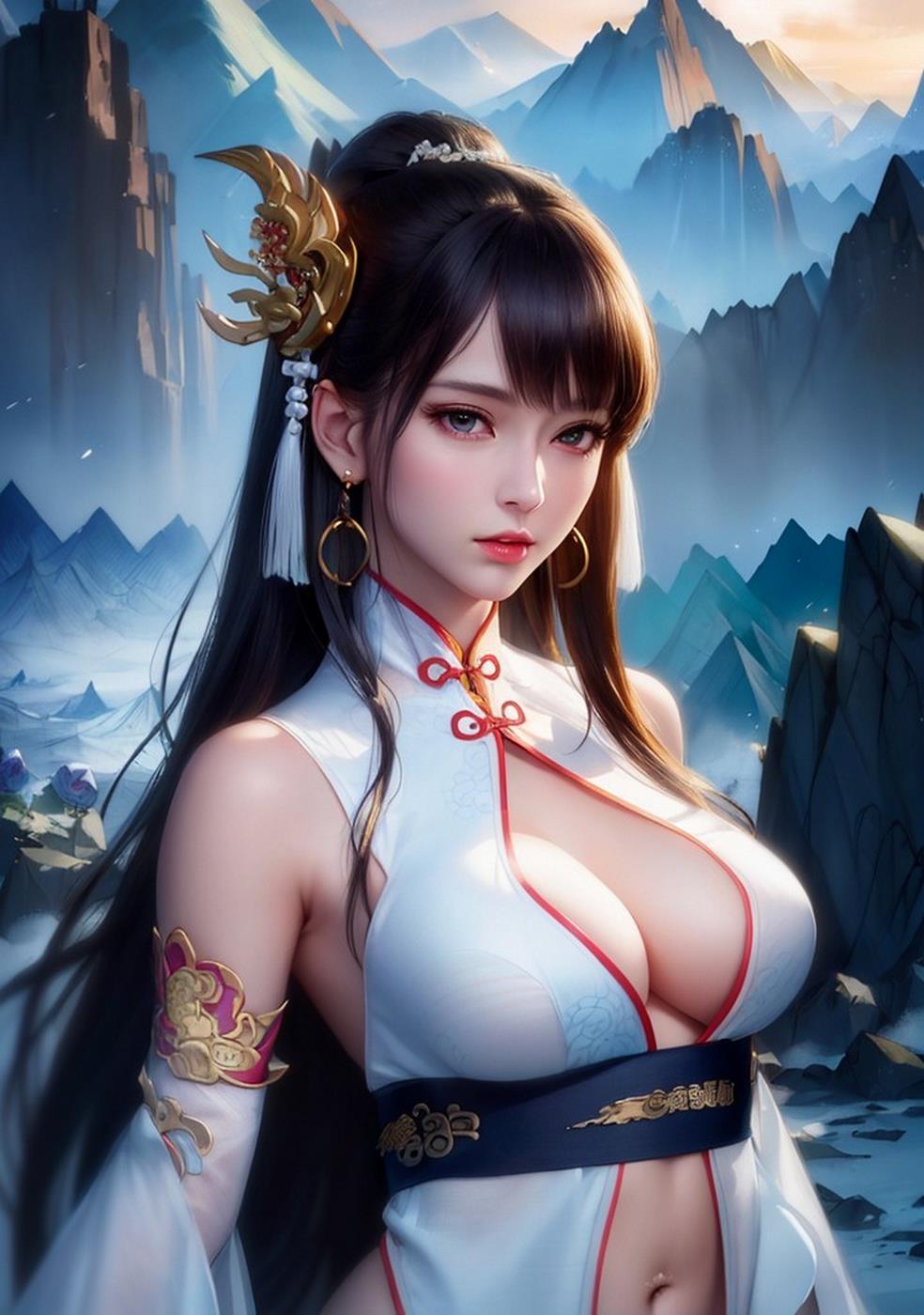 图片[60]-[AI绘画] 040 古风仙女无可比拟[149P] – 速更版-美库