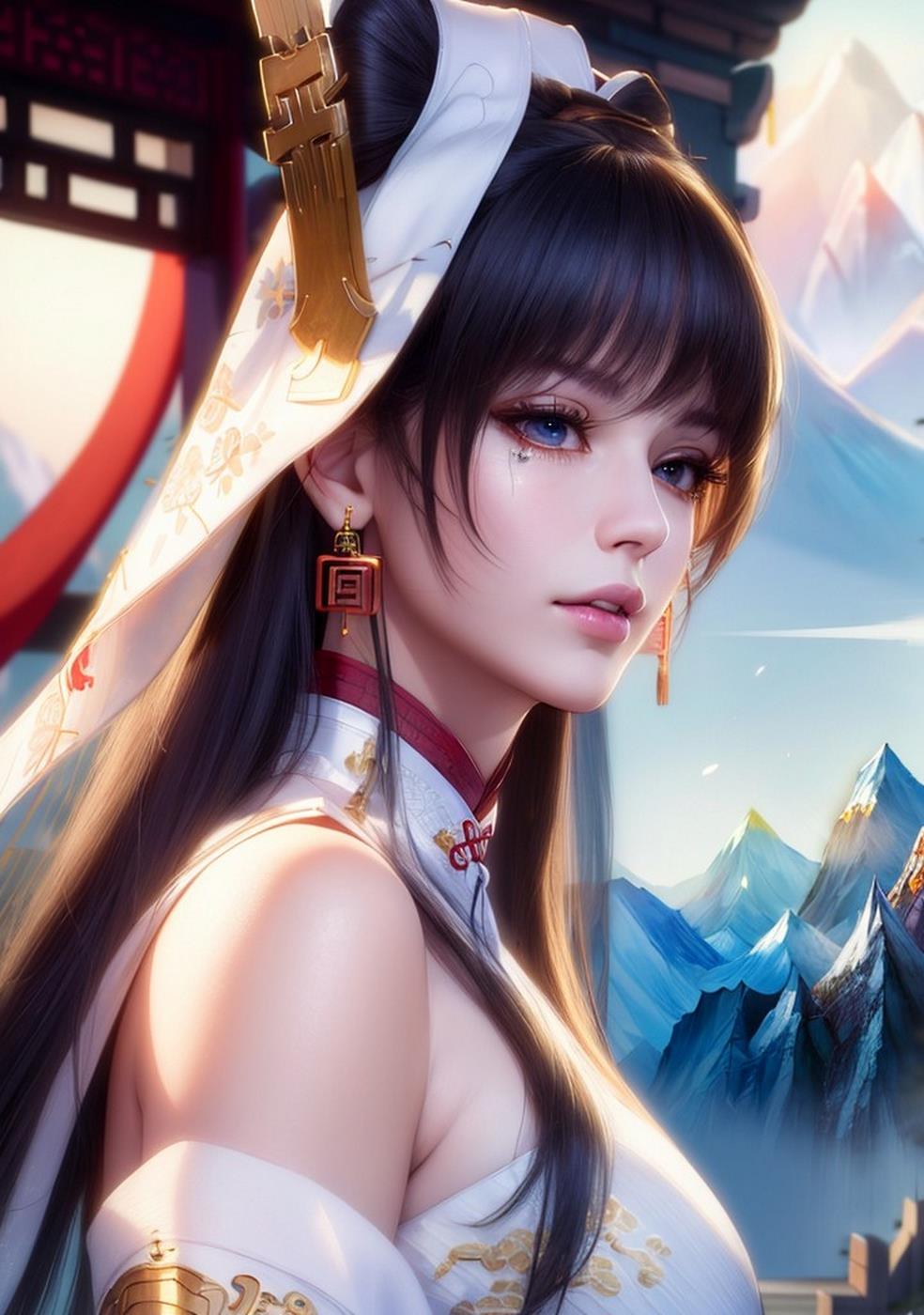 图片[61]-[AI绘画] 040 古风仙女无可比拟[149P] – 速更版-美库