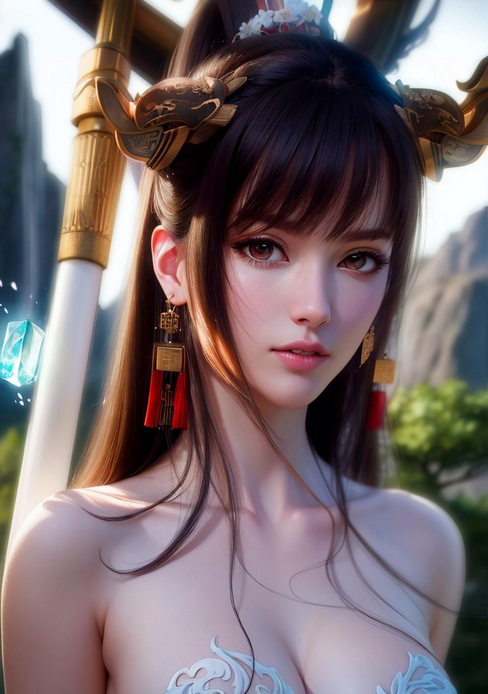 图片[75]-[AI绘画] 040 古风仙女无可比拟[149P] – 速更版-美库