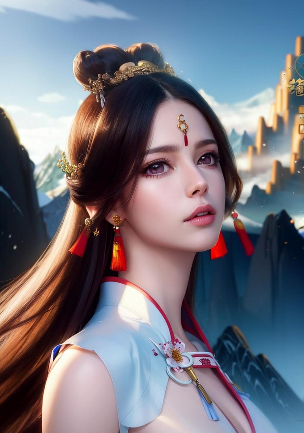 图片[77]-[AI绘画] 040 古风仙女无可比拟[149P] – 速更版-美库