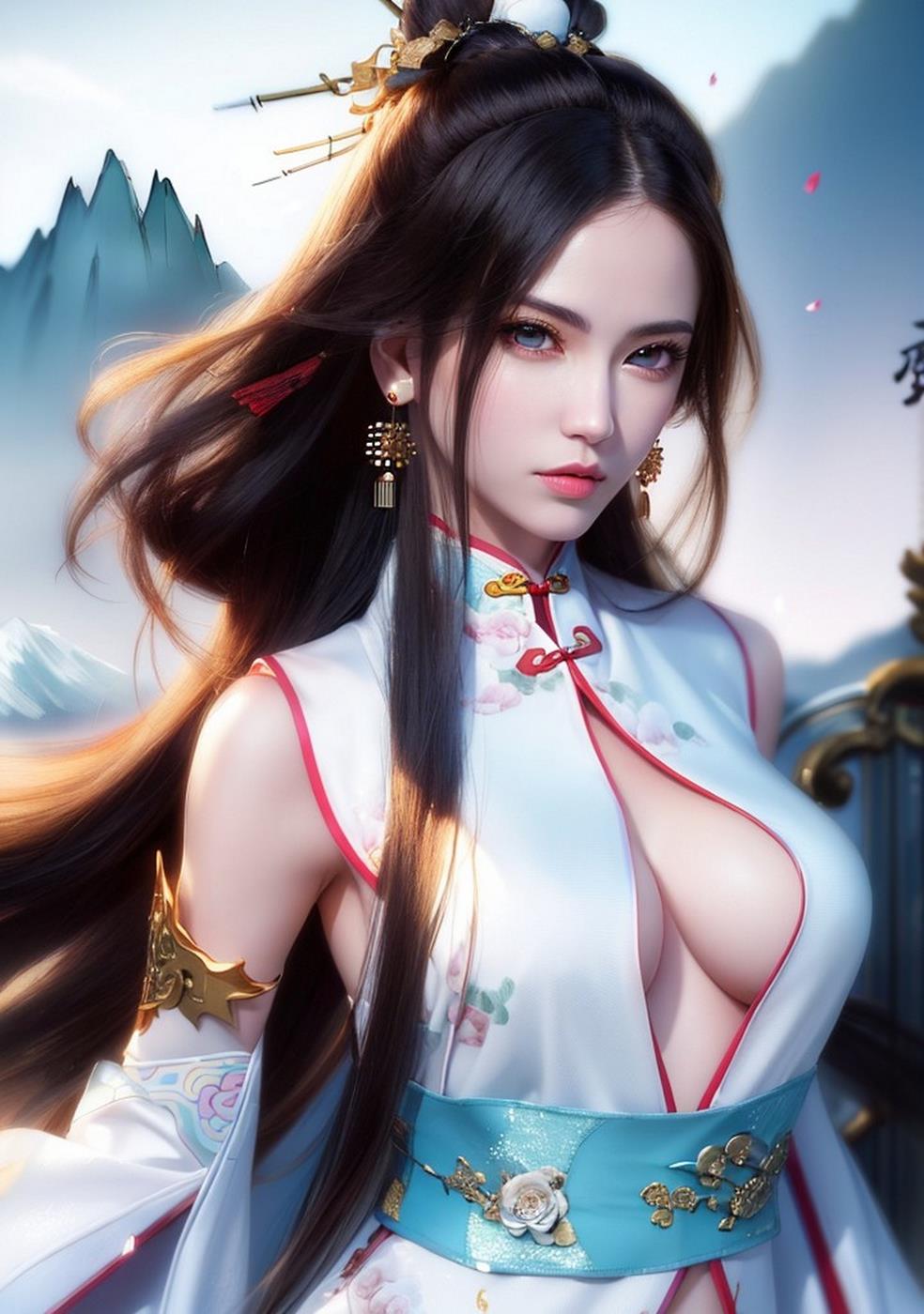 图片[81]-[AI绘画] 040 古风仙女无可比拟[149P] – 速更版-美库