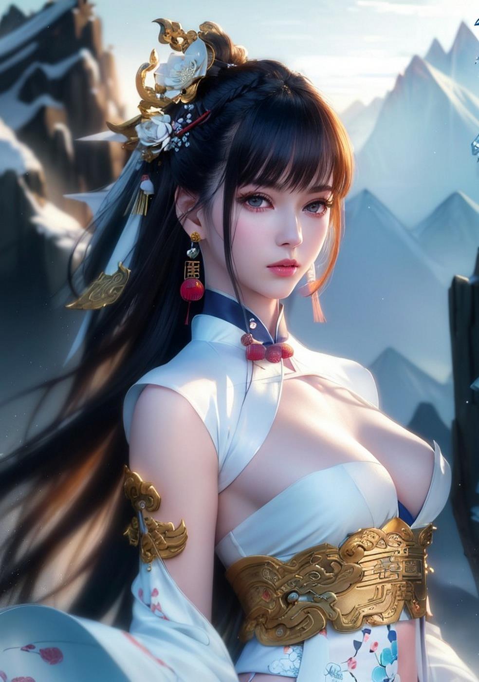 图片[82]-[AI绘画] 040 古风仙女无可比拟[149P] – 速更版-美库