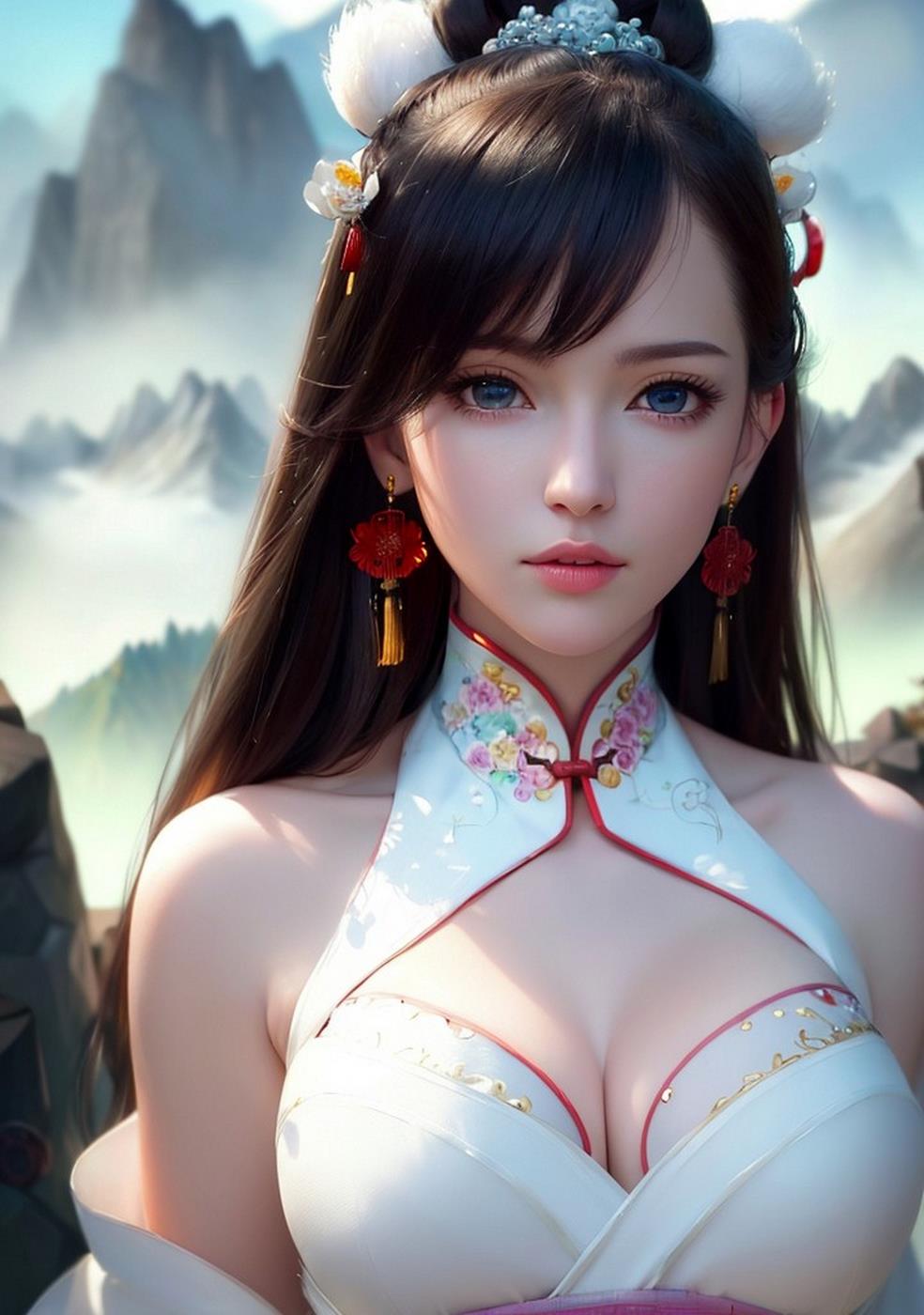 图片[83]-[AI绘画] 040 古风仙女无可比拟[149P] – 速更版-美库