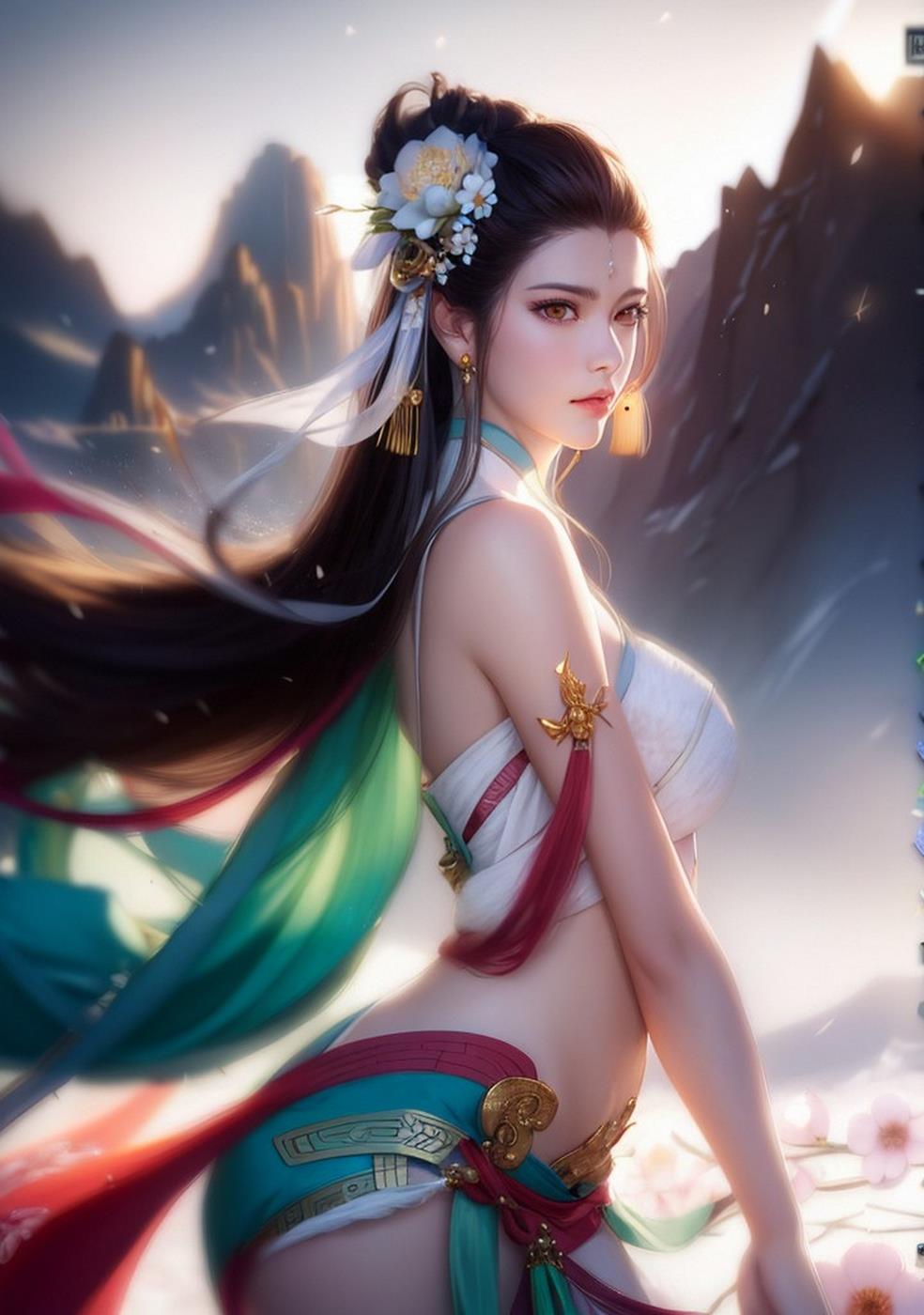 图片[84]-[AI绘画] 040 古风仙女无可比拟[149P] – 速更版-美库