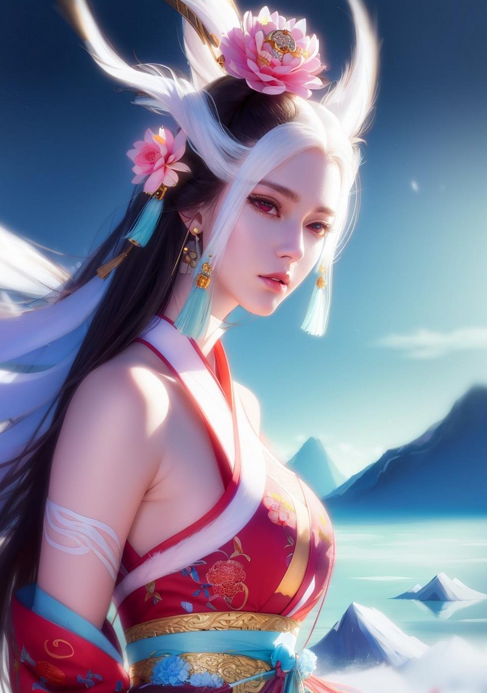 图片[85]-[AI绘画] 040 古风仙女无可比拟[149P] – 速更版-美库