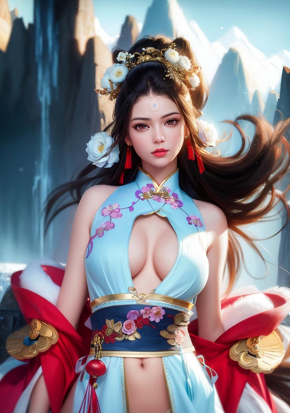 图片[86]-[AI绘画] 040 古风仙女无可比拟[149P] – 速更版-美库