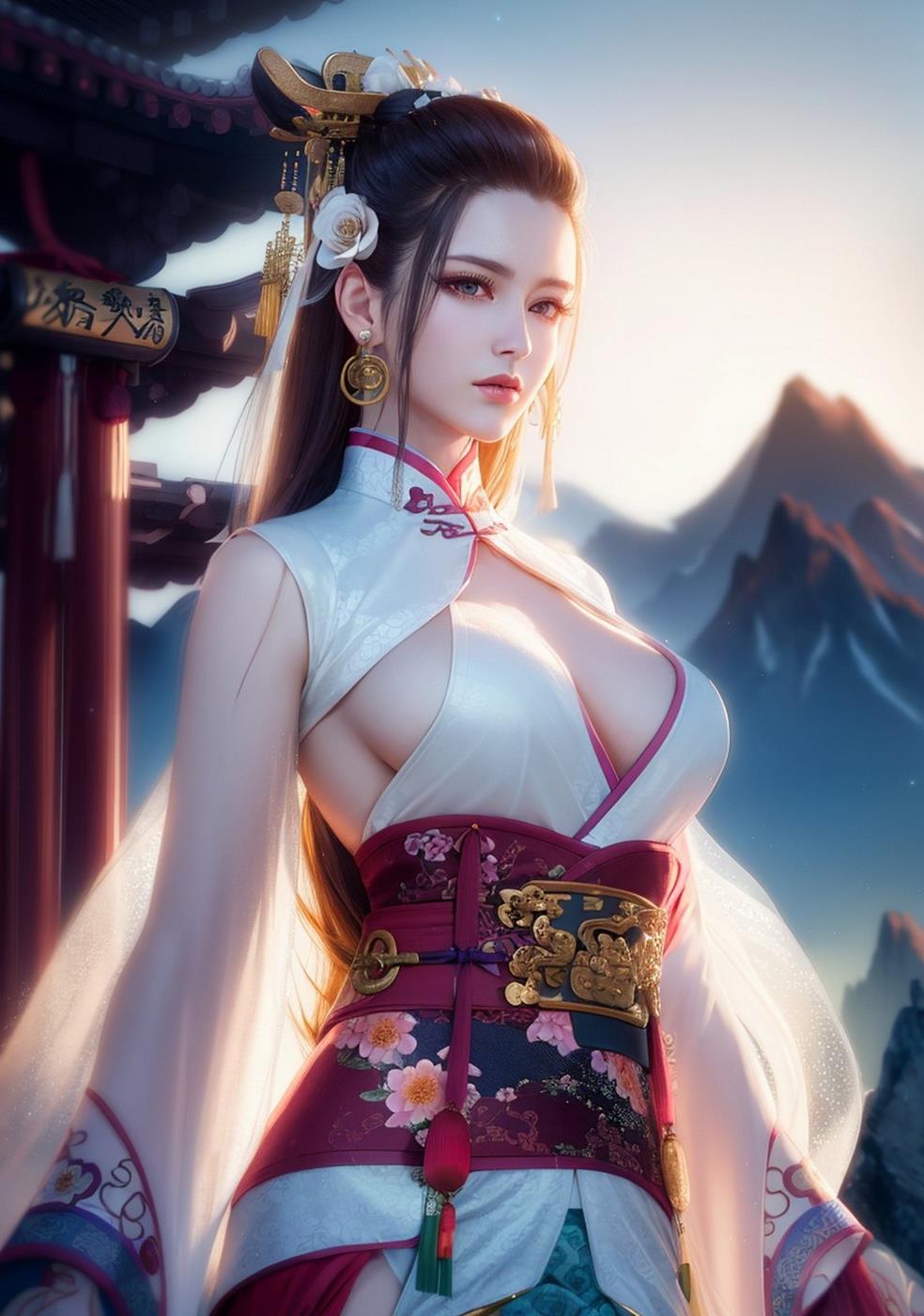 图片[87]-[AI绘画] 040 古风仙女无可比拟[149P] – 速更版-美库