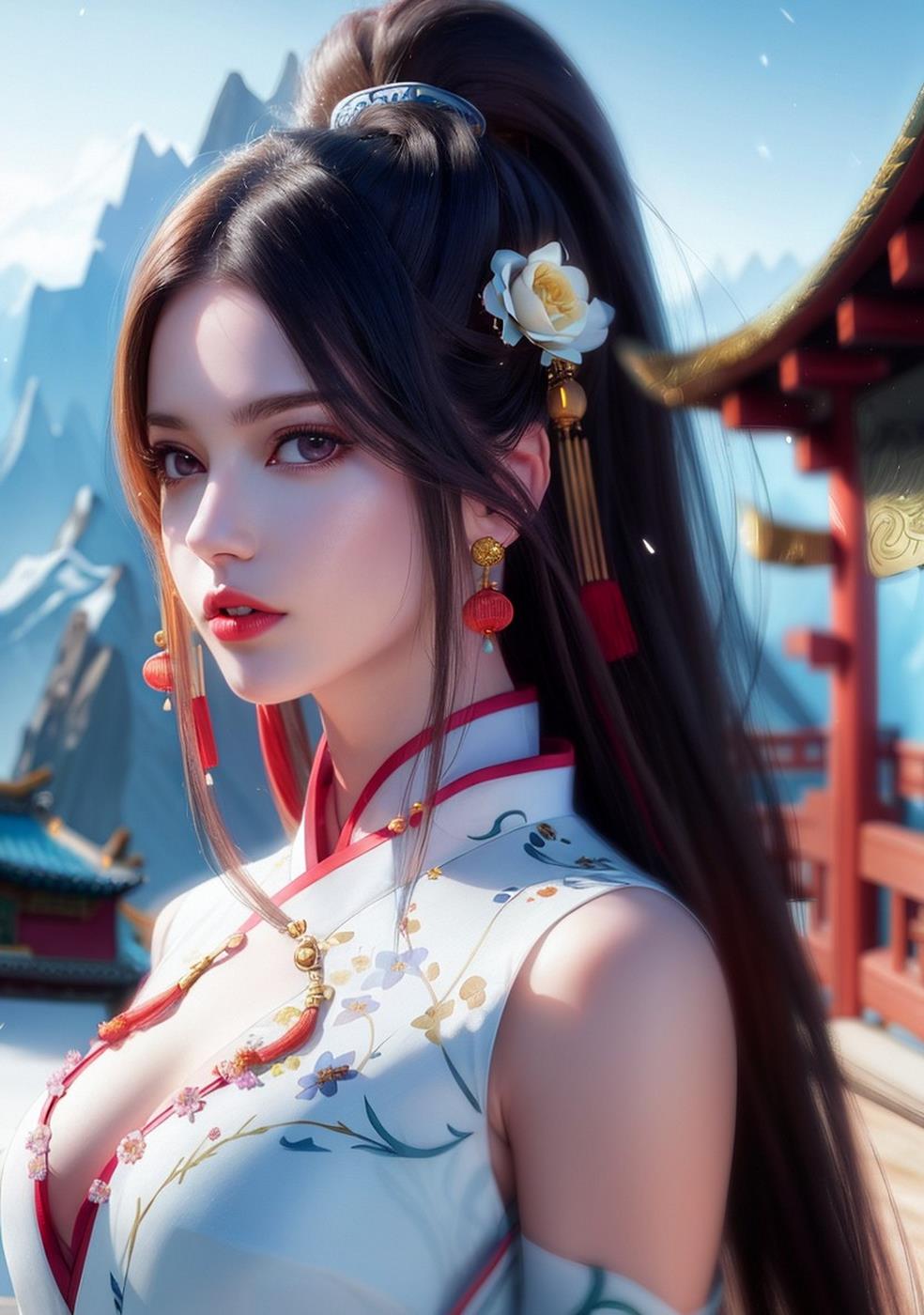 图片[88]-[AI绘画] 040 古风仙女无可比拟[149P] – 速更版-美库