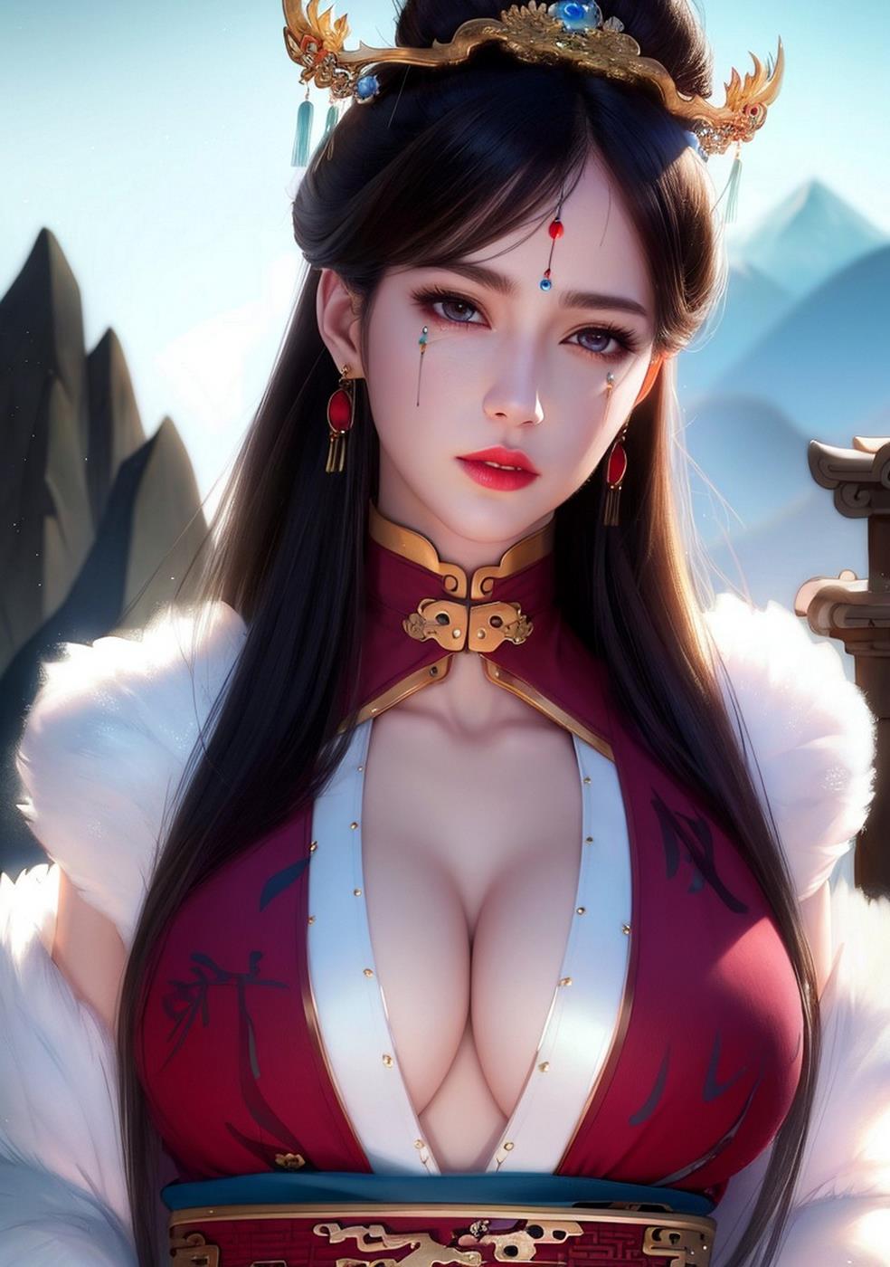 图片[91]-[AI绘画] 040 古风仙女无可比拟[149P] – 速更版-美库