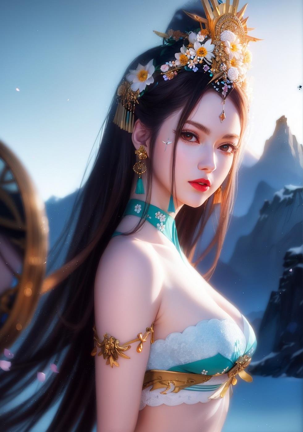 图片[94]-[AI绘画] 040 古风仙女无可比拟[149P] – 速更版-美库