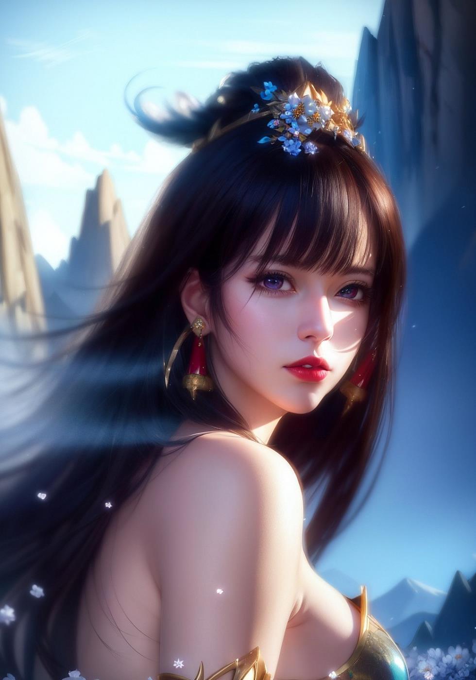 图片[96]-[AI绘画] 040 古风仙女无可比拟[149P] – 速更版-美库