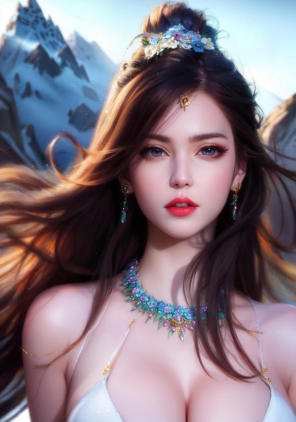 图片[97]-[AI绘画] 040 古风仙女无可比拟[149P] – 速更版-美库