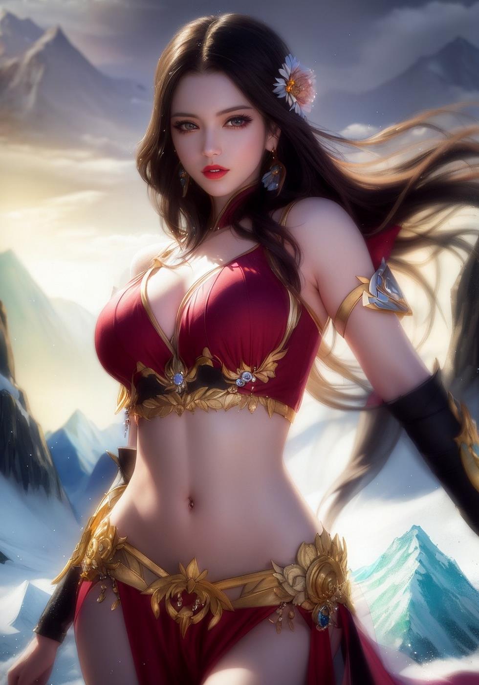 图片[98]-[AI绘画] 040 古风仙女无可比拟[149P] – 速更版-美库