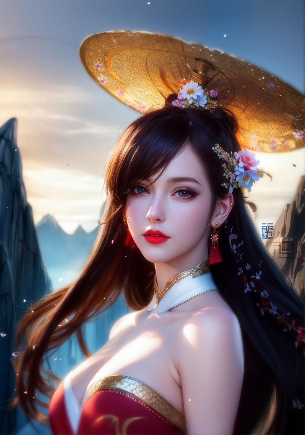 图片[99]-[AI绘画] 040 古风仙女无可比拟[149P] – 速更版-美库