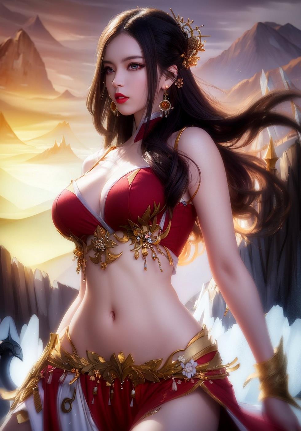 图片[100]-[AI绘画] 040 古风仙女无可比拟[149P] – 速更版-美库