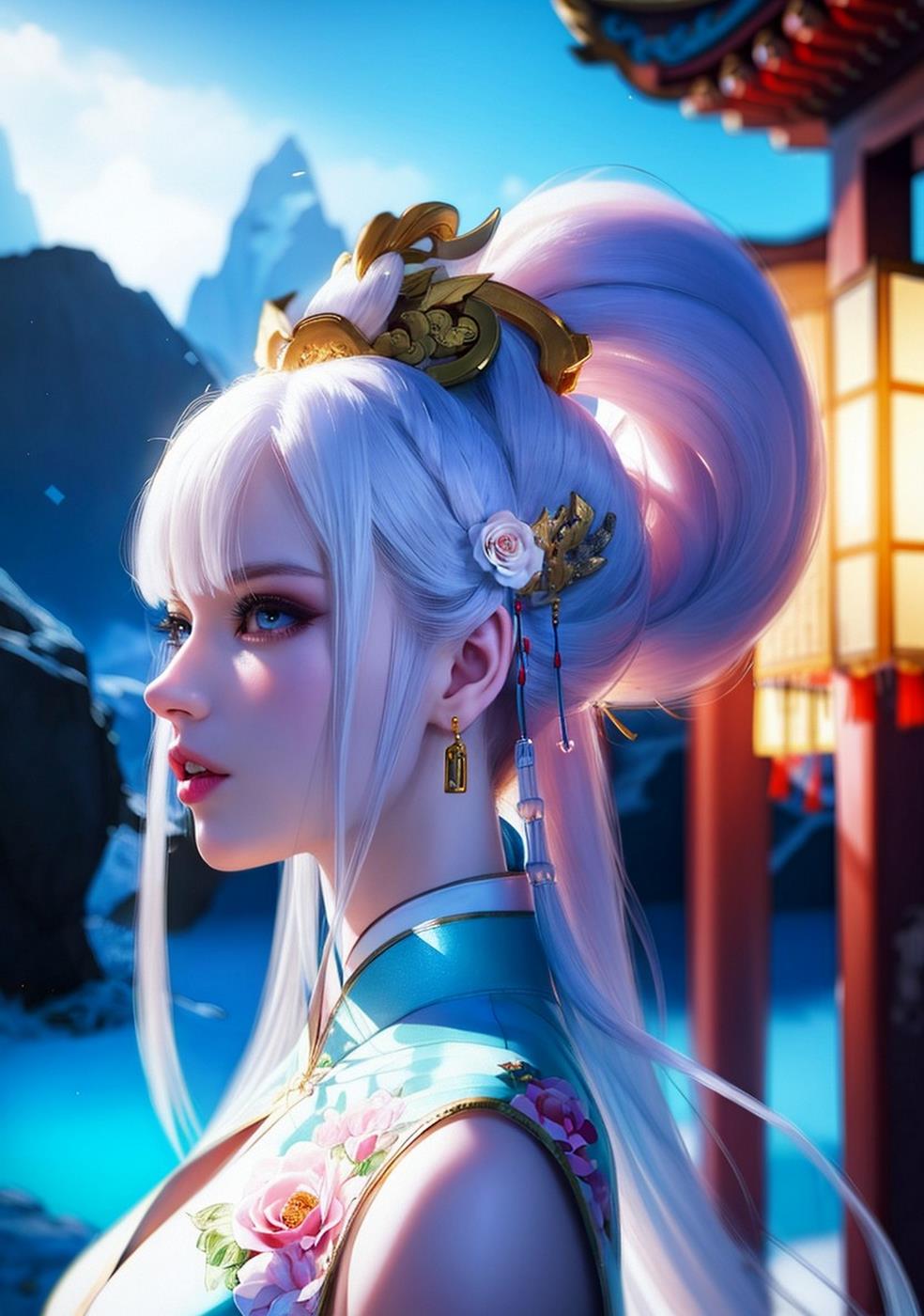 图片[102]-[AI绘画] 040 古风仙女无可比拟[149P] – 速更版-美库