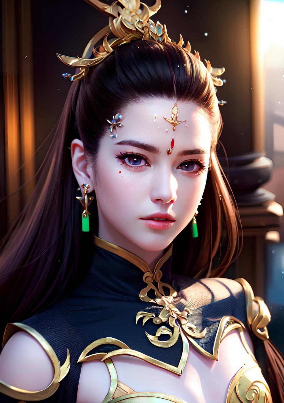 图片[140]-[AI绘画] 040 古风仙女无可比拟[149P] – 速更版-美库